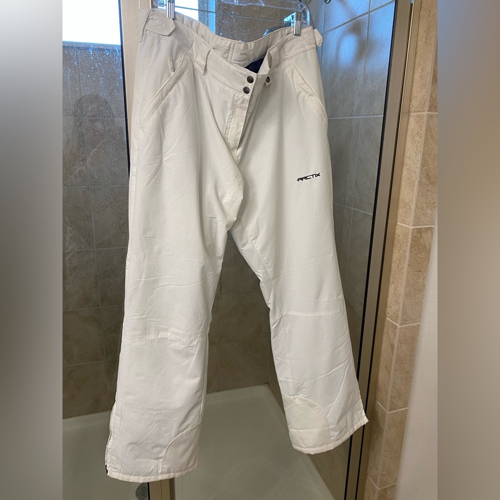 ARCTIX 1800 White Womens XL Insulated Ski Snow Pants